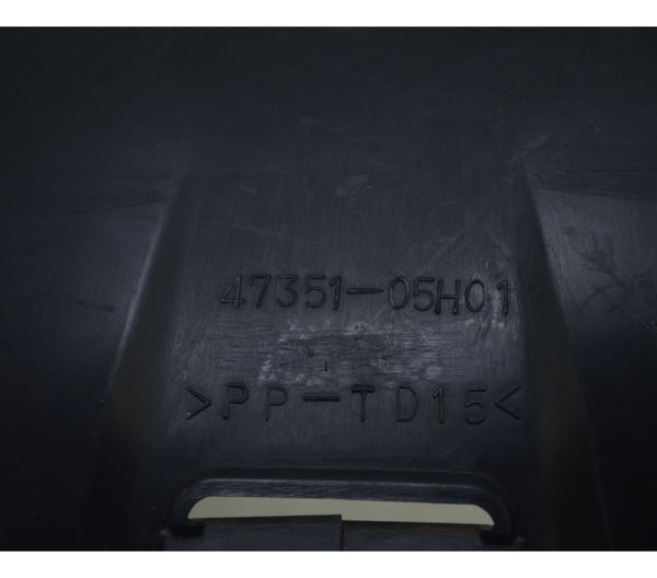 Carenagem Inferior Banco C/ Avaria Suzuki Burgman 400 09-12 Preto