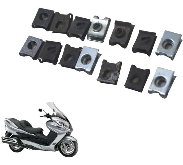 Kit Presilhas Diversas Suzuki Burgman 400 09-12 Original