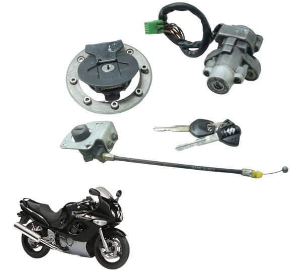 Kit Chave Ignição Suzuki Gsx 750f Monica 99-08
