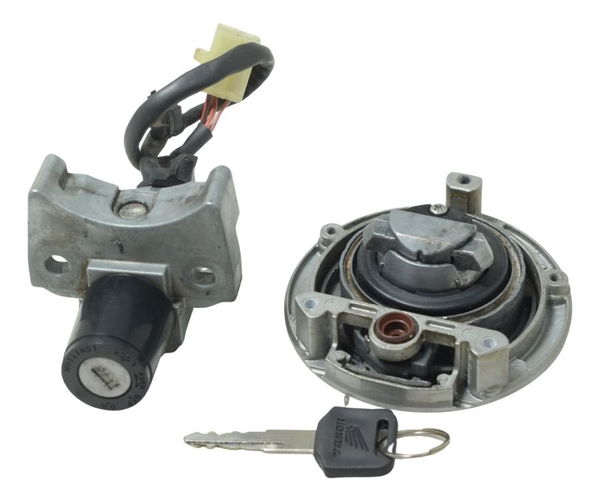 Kit Chave Ignição C/ Avaria Honda Cb 250f Twister 16-22 Orig