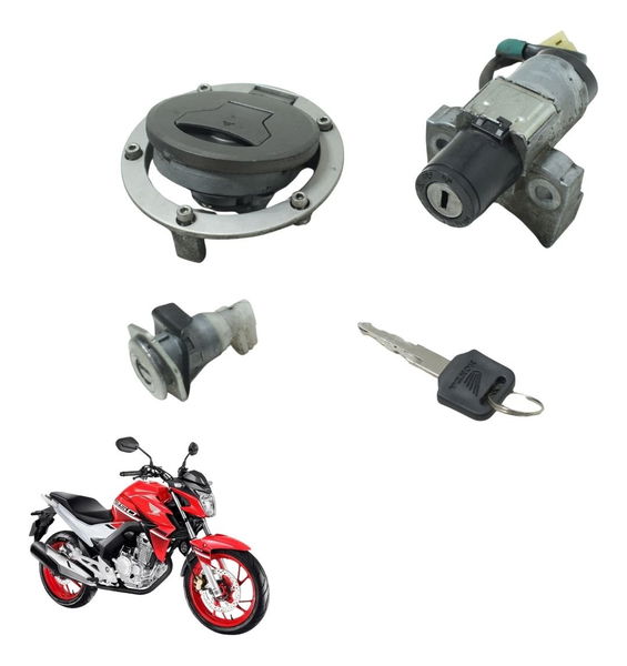 Kit Chave Ignição Honda Cb 250f Twister 16-22 Original