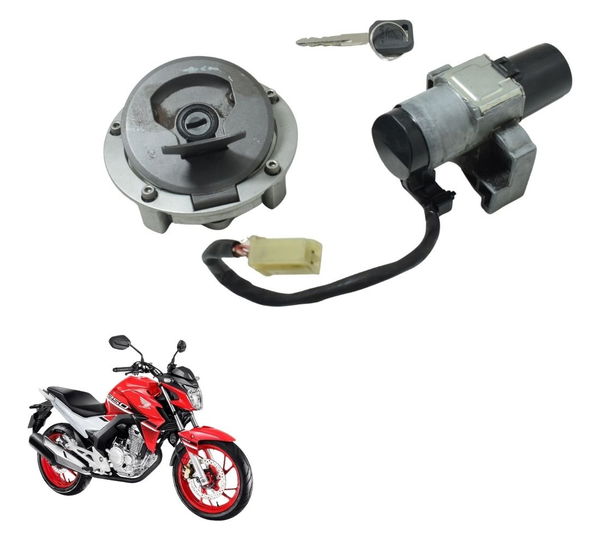 Kit Chave Honda Cb 250f Twister 16-22 Original