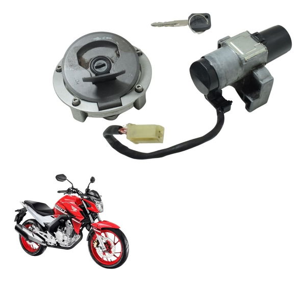 Kit Chave Honda Cb 250f Twister 16-22 Original