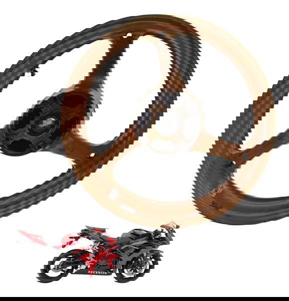 Roda Traseira Honda Cbr 1000 Rr 04-07 Original