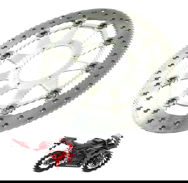 Disco Freio Dianteiro Esq Honda Cbr 1000 Rr 04-07 Original