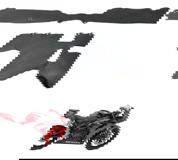 Par Borracha Acabamento Honda Cbr 1000 Rr 04-07 Original