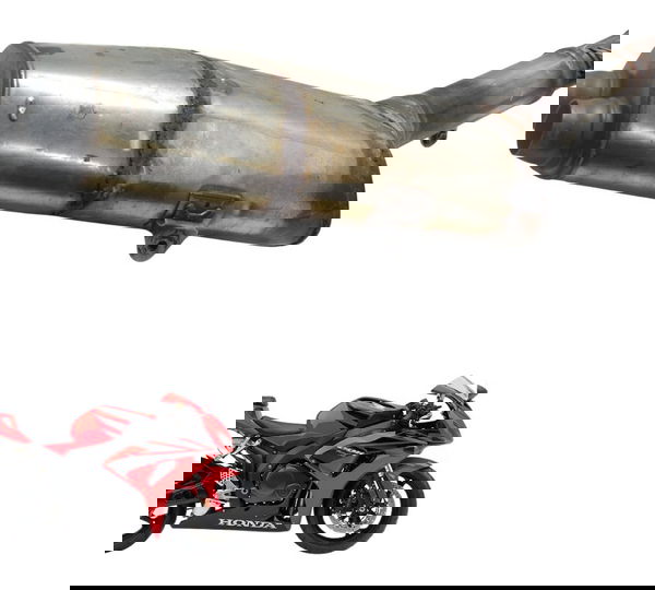 Ponteira Escape Modificado Honda Cbr 1000 Rr 04-07 Original