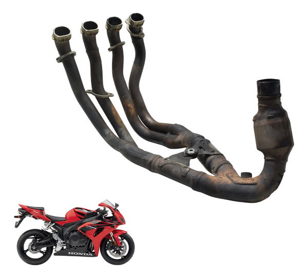 Curva Escape C/avaria Honda Cbr 1000 Rr 04-07 Original