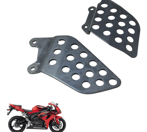 Par Protetor Pedaleira Honda Cbr 1000 Rr 04-07 Original