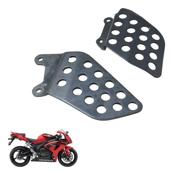 Par Protetor Pedaleira Honda Cbr 1000 Rr 04-07 Original