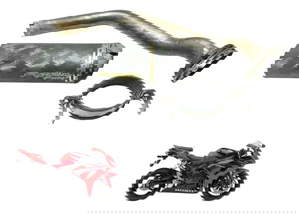 Ponteira Escape Esportiva C/avaria Honda Cbr 1000 Rr 04-07