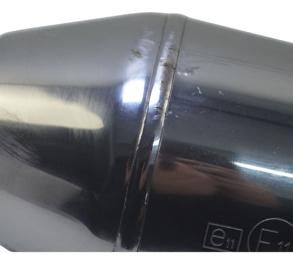 Ponteira Escape Dir Royal Enfield Interceptor 650 20-25 Orig
