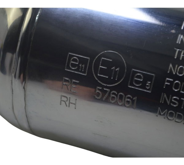 Ponteira Escape Dir Royal Enfield Interceptor 650 20-25 Orig