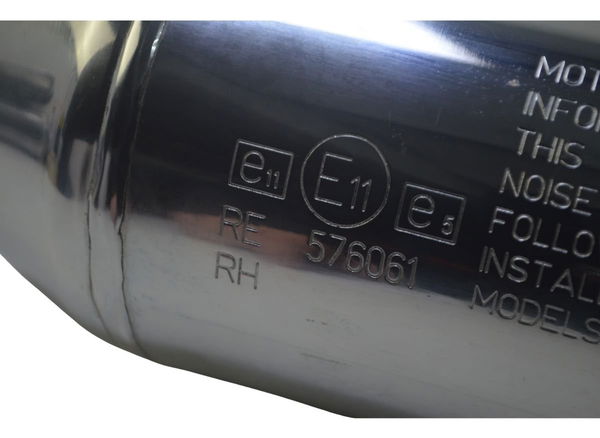 Ponteira Escape Dir Royal Enfield Interceptor 650 20-25 Orig