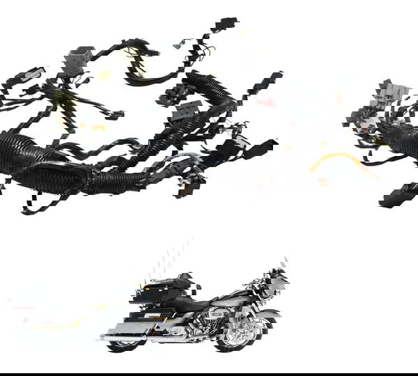 Chicote Farol Harley Electra Touring Cvo 12-13 Original