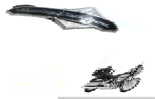 Emblema Tanque Dir C/avaria Harley Electra Touring Cvo 12-13