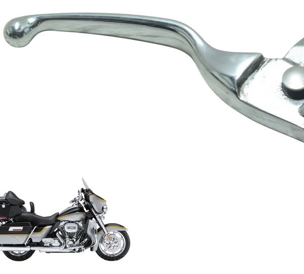 Manete Freio Harley Electra Touring Cvo 12-13 Original Prateado