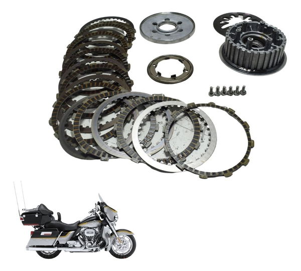 Cubo Platô Discos Embreagem Harley Electra Touring Cvo 12-13