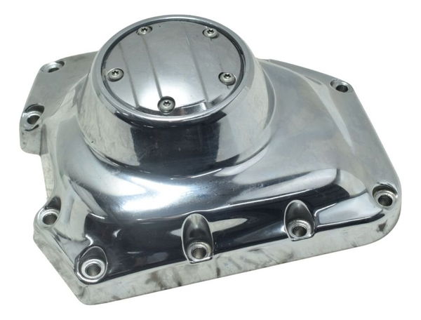 Tampa Motor Direita Harley Electra Touring Cvo 12-13 Origina Prateado