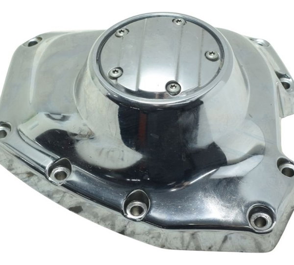 Tampa Motor Direita Harley Electra Touring Cvo 12-13 Origina Prateado