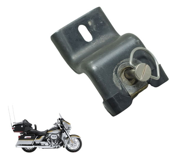 Trava Alforge Harley Electra Touring Cvo 12-13 Original Cinza-escuro