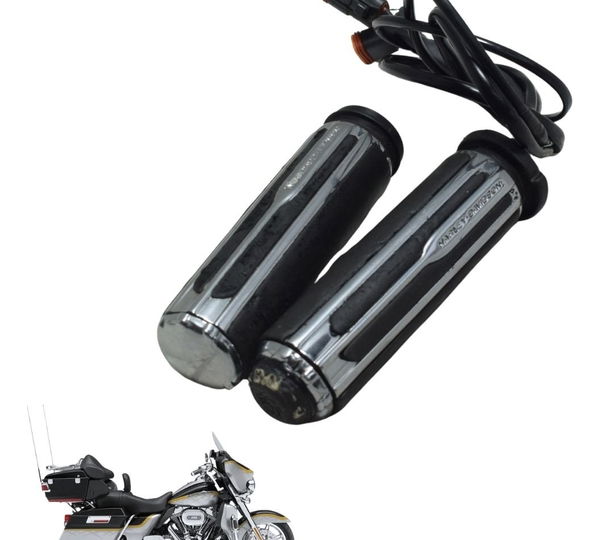Par Manopla Aquecedo C/deta Harley Electra Touring Cvo 12-13