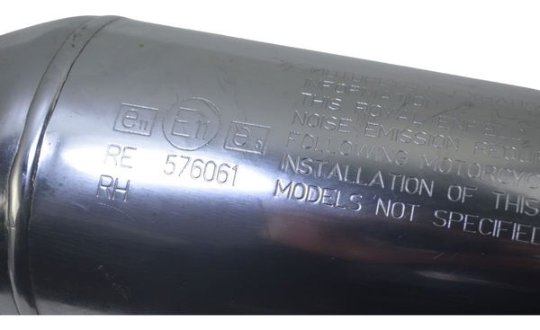 Ponteira Escape Dir Royal Enfield Continental Gt 650 20-25