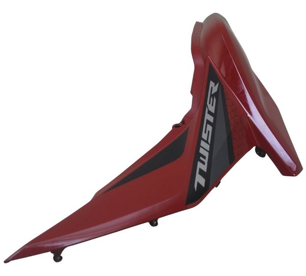 Carenagem Lateral Esq Honda Cb 250f Twister 16-22 Original Vermelho