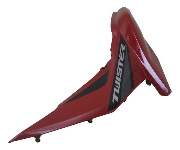 Carenagem Lateral Esq Honda Cb 250f Twister 16-22 Original Vermelho