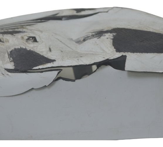 Carenagem Lateral Esq C/avar Honda Cb 250f Twister 16-19 Branco