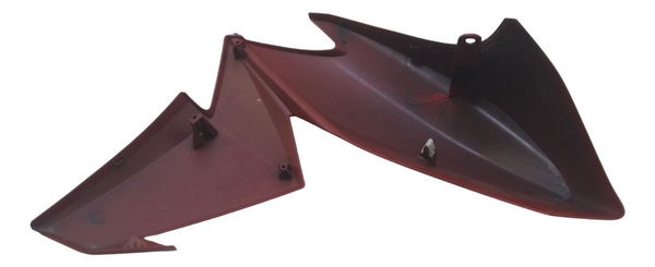 Carenagem Lateral Direita C/deta Honda Cb 250f Twister 16-19 Vermelho