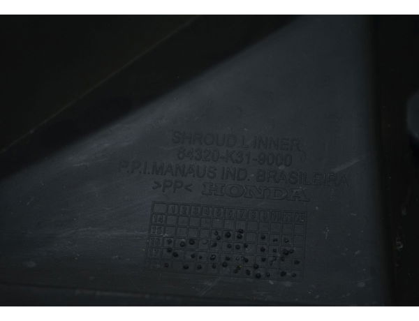 Carenagem Interna Aba Tanque Esq Honda Cb 250f Twister 16-19 Preto