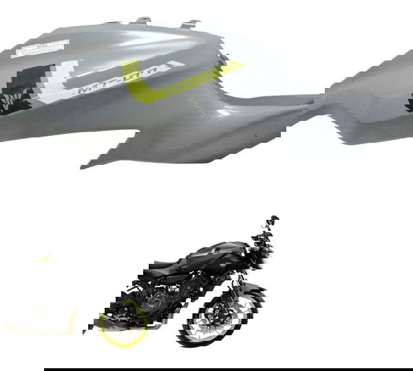 Carenagem Capa Tanque Esq Yamaha Mt 07 15-18 Original