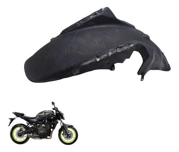 Paralama Dianteiro C/avaria Yamaha Mt 07 15-18 Original