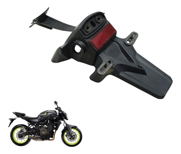 Suporte Placa Yamaha Mt 07 15-18 Original