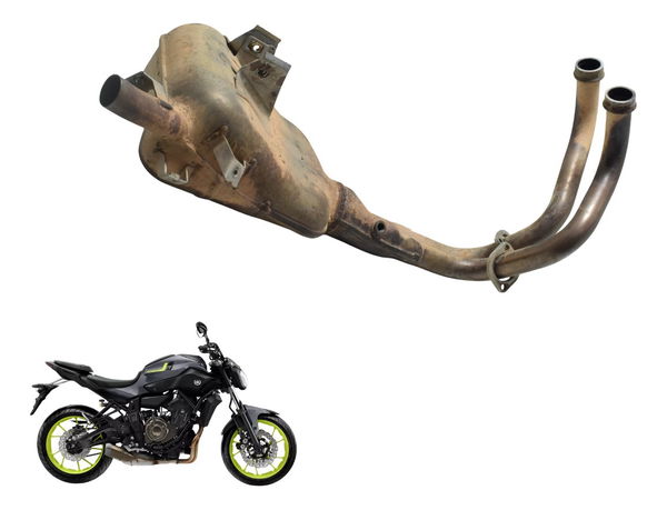 Curva Escape Yamaha Mt 07 15-18 Original