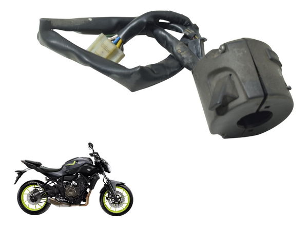 Chave Punho Luz C/detalhes Yamaha Mt 07 15-18 Original