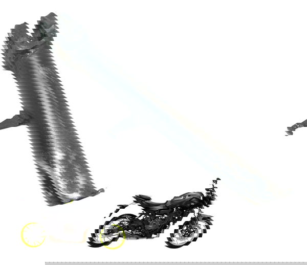 Pedal Descanso Lateral C/avaria Yamaha Mt 07 15-18 Original