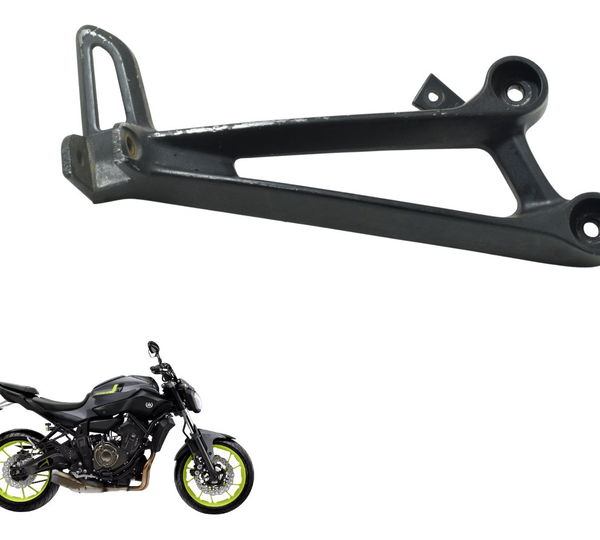 Suporte Pedaleira Traseira Direita Yamaha Mt 07 15-18 Orig Preto