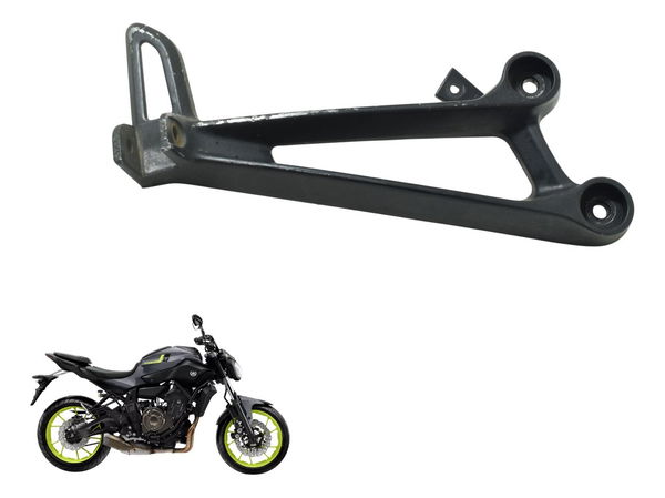 Suporte Pedaleira Traseira Direita Yamaha Mt 07 15-18 Orig Preto