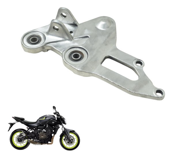 Suporte Pedaleira Dianteira Direita Yamaha Mt 07 15-18 Orig Prateado