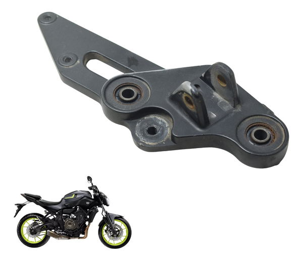 Suporte Pedaleira Dianteira Esquerda Yamaha Mt 07 15-18 Orig Cinza-escuro