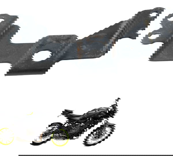 Suporte Trava Banco Yamaha Mt 07 15-18 Original Preto
