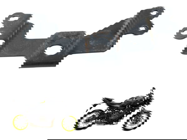 Suporte Trava Banco Yamaha Mt 07 15-18 Original Preto