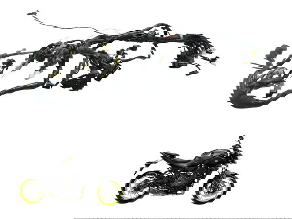 Chicote Principal Yamaha Mt 07 15-18 Original