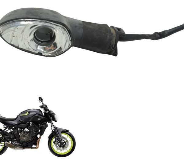Pisca Dianteiro Direito C/avaria Yamaha Mt 07 15-18 Original Direito