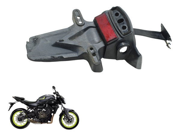 Suporte Placa C/avaria Yamaha Mt 07 15-18 Original