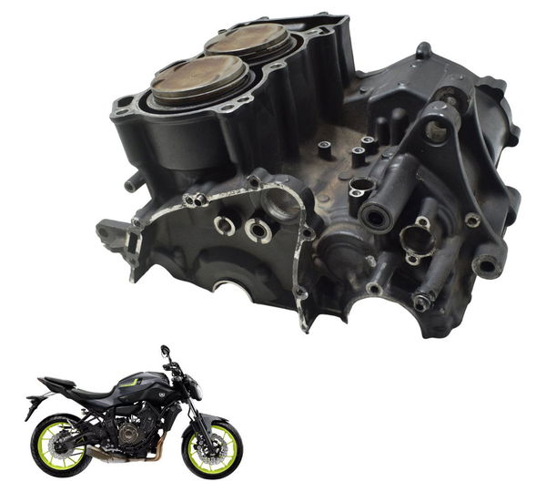 Bloco Superior Pistão E Anéis Yamaha Mt 07 15-18 Original