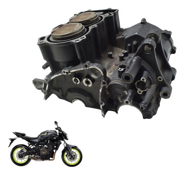 Bloco Superior Pistão E Anéis Yamaha Mt 07 15-18 Original
