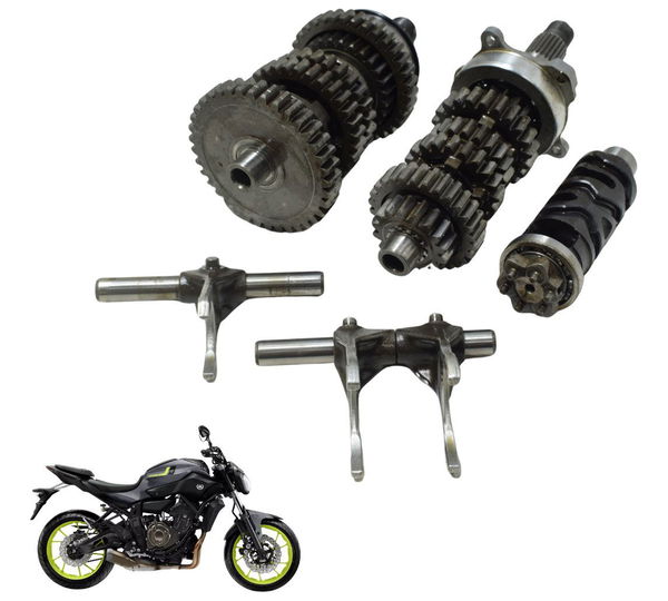 Caixa Marcha Câmbio Yamaha Mt 07 15-18 Original